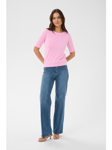 Kaffe Strickpullover KAlizza Regular fit in Pink Frosting