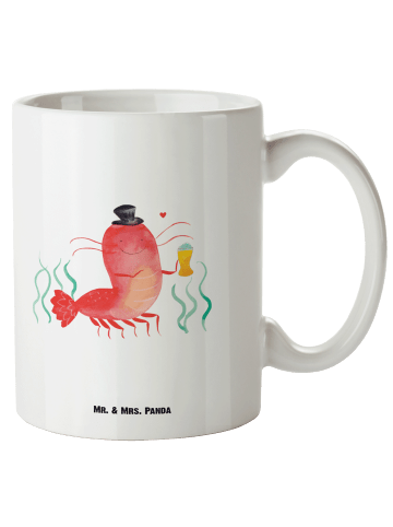 Mr. & Mrs. Panda Haferl Hummer Weizen ohne Spruch in Weiß