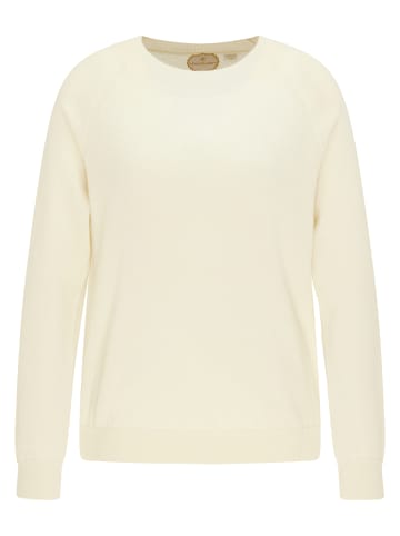 DreiMaster PREMIUM Kaschmir Pullover in Wollweiss