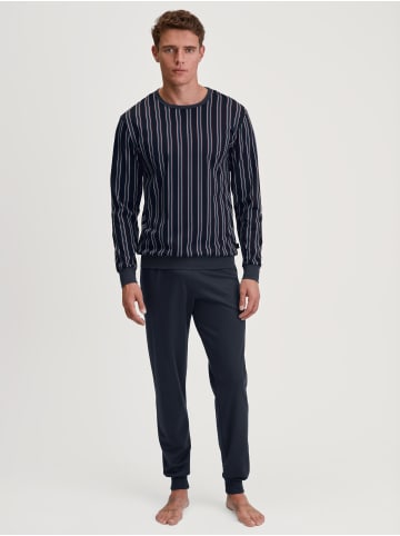 Calida Pyjama in dark sapphire