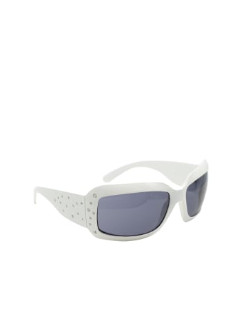 collezione alessandro Sonnenbrille " Snowflake " in weiß