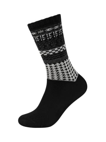 S. Oliver Socken 2er Pack warm & cozy in Schwarz mix