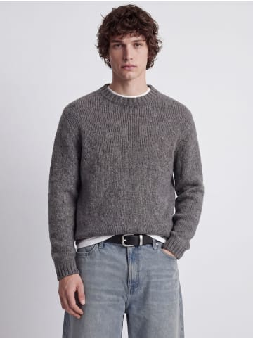 Jack & Jones Strickpullover in Dark Grey Melange