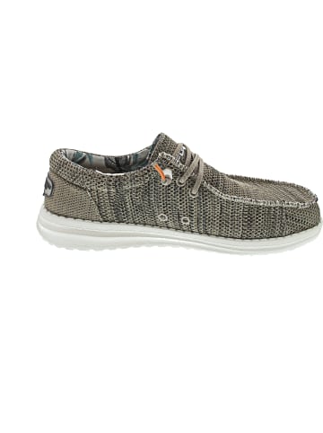 Fusion sportlicher Schnürer Braun