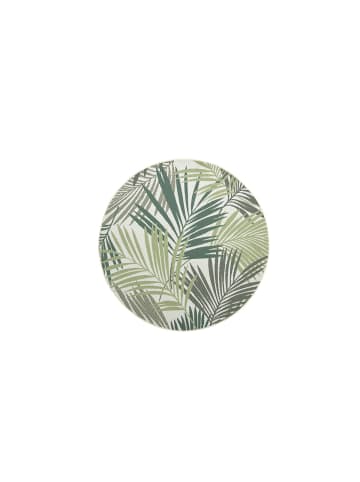 GMD Living Gartenteppich und Outdoorteppich NATURALIS, Rund, Design: Palm Leaf 