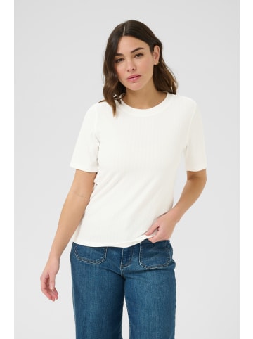 Kaffe T-shirt KAsamantha Regular fit in Chalk CC.