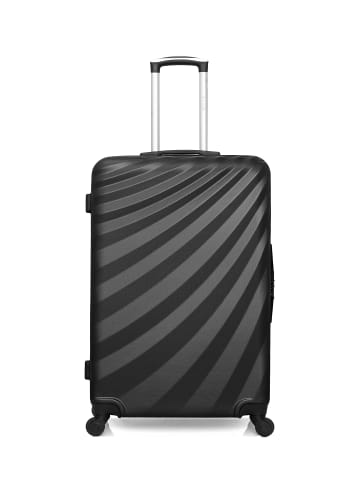 WAVE PARIS Großer Hartschalenkoffer DANUBE in Schwarz (95L)