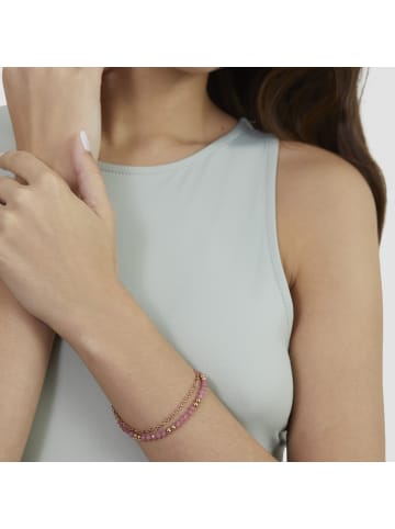 s.Oliver Armband Colorful Beads in roségold