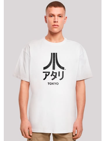 F4NT4STIC Oversize T-Shirt Atari Tokyo Retro Arcade Games in weiß