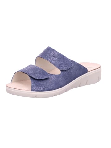 Solidus Pantolette in navy