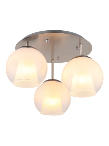 Globo lighting Deckenleuchte "BARRY" in silver