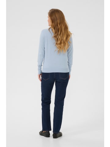 Kaffe Strickpullover KAlizza Regular fit in Soft Chambray