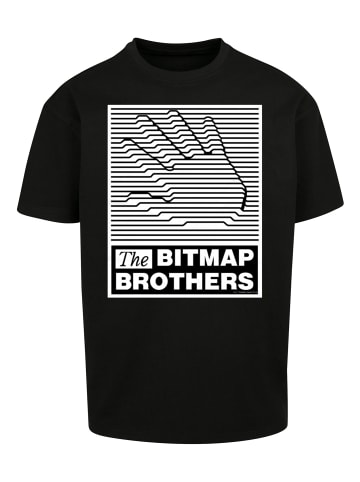 F4NT4STIC T-Shirt Bitmap Bros Retro Gaming SEVENSQUARED in schwarz