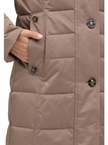 Gil Bret Steppjacke mit Kapuze in Braun