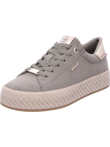 Tamaris Schnürhalbschuh in grün