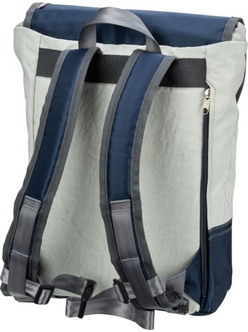 360 grad Rucksack / Backpack Landgang Mini in Weiß/Blau
