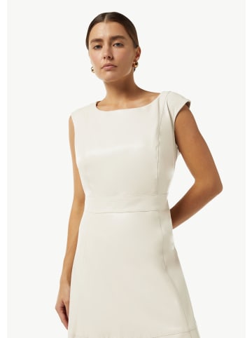 comma Kleid lang in Beige