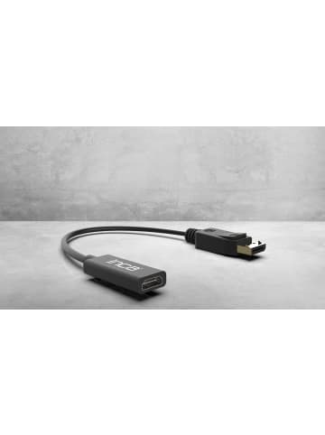 Inca Displayport zu HDMI Adapter 20cm in Schwarz