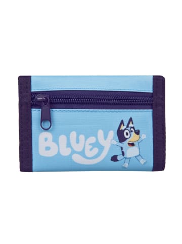 COFI 1453 Bluey Portemonnaie mehrfarbig Geldbörse Geldbeutel für Schule Freizeit in Blau