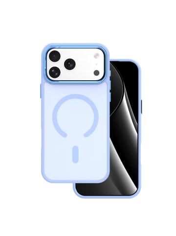 COFI 1453 TFO Frozen Mag Kompatibel mit  iPhone 18 Pro / 17 Pro Hellblau in Hellblau