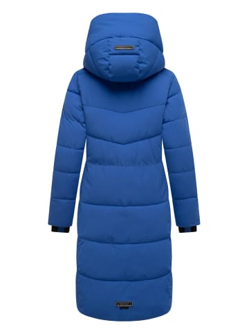 Navahoo Steppmantel Schokokuss XIV in Galaxy Blue