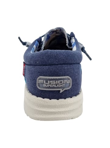 Fusion Sportliche Slipper in Blau