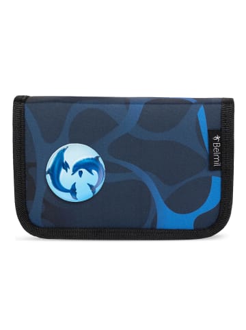 Belmil Belmil ungefülltes Federmäppchen mit 1 Patch Wave Storm