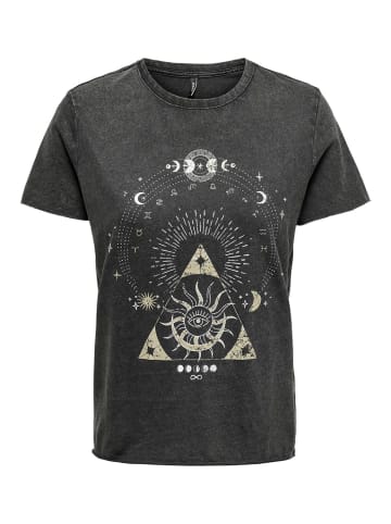 ONLY T-Shirt ONLLUCY in Schwarz