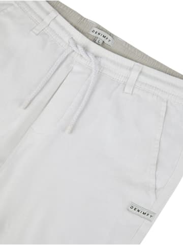 DENIMFY Stoffhose / Chino DFDylan regular/straight in Weiß