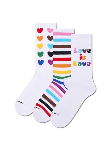 Happy Socks Socken 3er Pack in Sneaker Pride