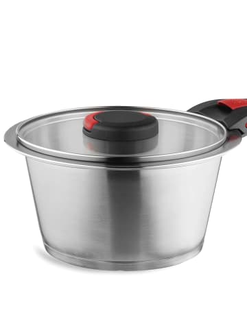 Kuppels Topf QUICK CLACK PRO in silberfarben