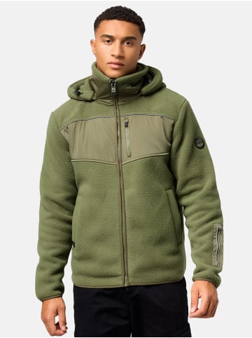 STONE HARBOUR Fleecejacke Illian in Olive Leaf