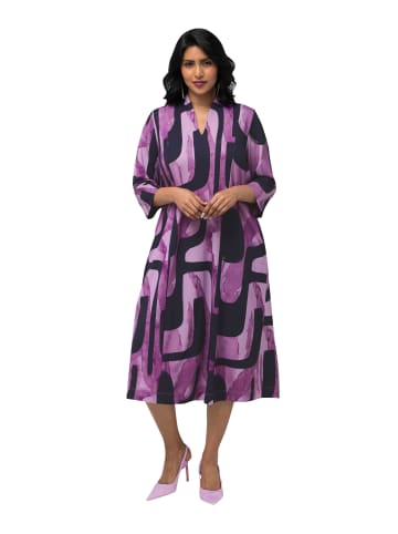 Ulla Popken Midikleid in aubergine