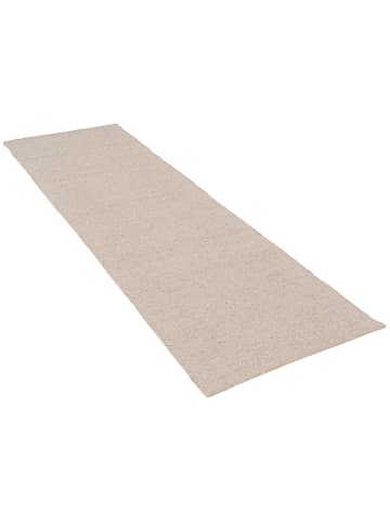 Pergamon Natur Teppich Läufer  Wolle Alva in Natur