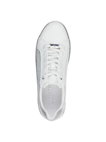 Marco Tozzi BY GUIDO MARIA KRETSCHMER Sneaker in WHITE/SILVER