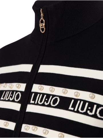 Liu Jo Strickjacke in schwarz ecru - 0001