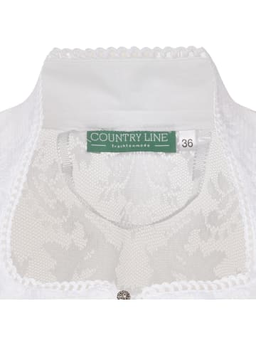 Country Line Dirndlbluse in Weiß