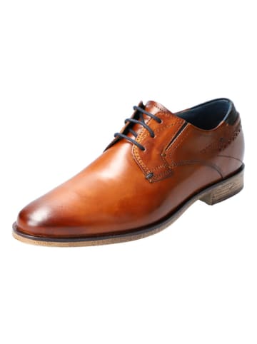 Bugatti Schnürschuh Nicolo ExKo in cognac