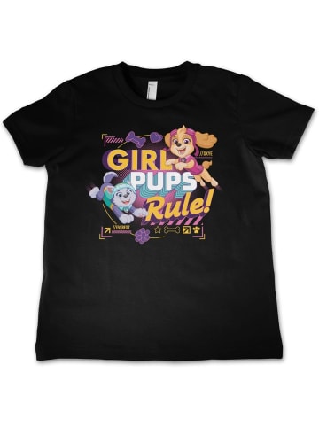 Paw Patrol Shirt "Paw Patrol Girls Pups Rule Kids Tee" in Schwarz