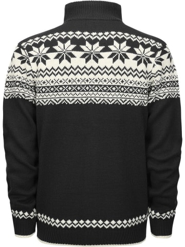 Brandit Strickjacke / Cardigan "Norwegian Cardigan" in Schwarz