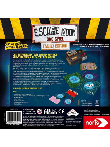 Noris Spiele Escape Room Das Spiel Timetravel | Inhalt: Elektronischer Chrono Decoder / 3...