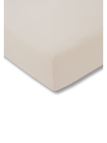 Estella Spannbetttuch Feinjersey in beige