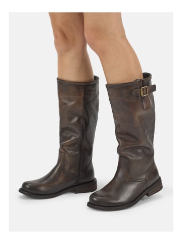 Felmini Wide Fit Stiefel GREDO in Cuoio