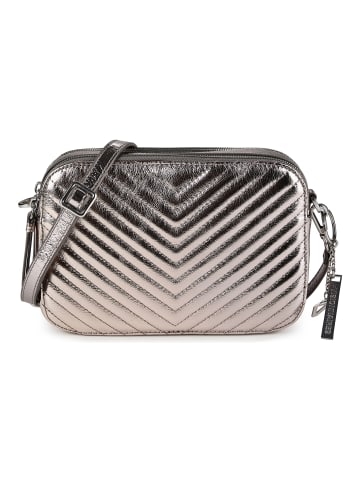 Les Visionnaires Lola Umhängetasche Leder 24.5 cm dark silver-silver metal