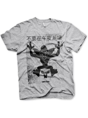 Gremlins T-Shirt "Chinese Poster T-Shirt" in Grau