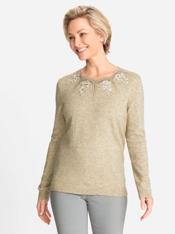WITT WEIDEN Pullover in beige-meliert
