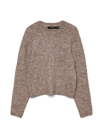 Vero Moda Strickpullover in Brown Lentil
