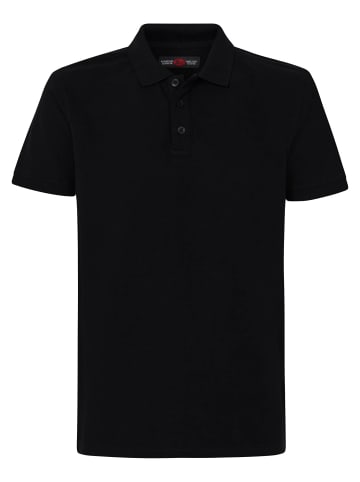 Petrol Industries Essential Polo in Schwarz