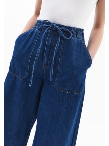OXXO Röhrenhose MID BLUE DENIM