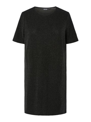 Pieces Midikleid in Black
